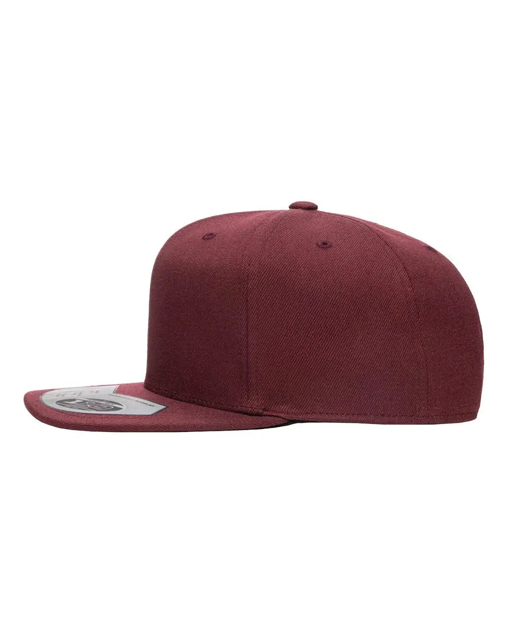 Flexfit 110F 110® Snapback Cap - Maroon - Maroon / One Size Fits Most