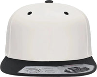 Flexfit 110F 110® Snapback Cap - Natural Black - Natural/ Black / One Size Fits Most