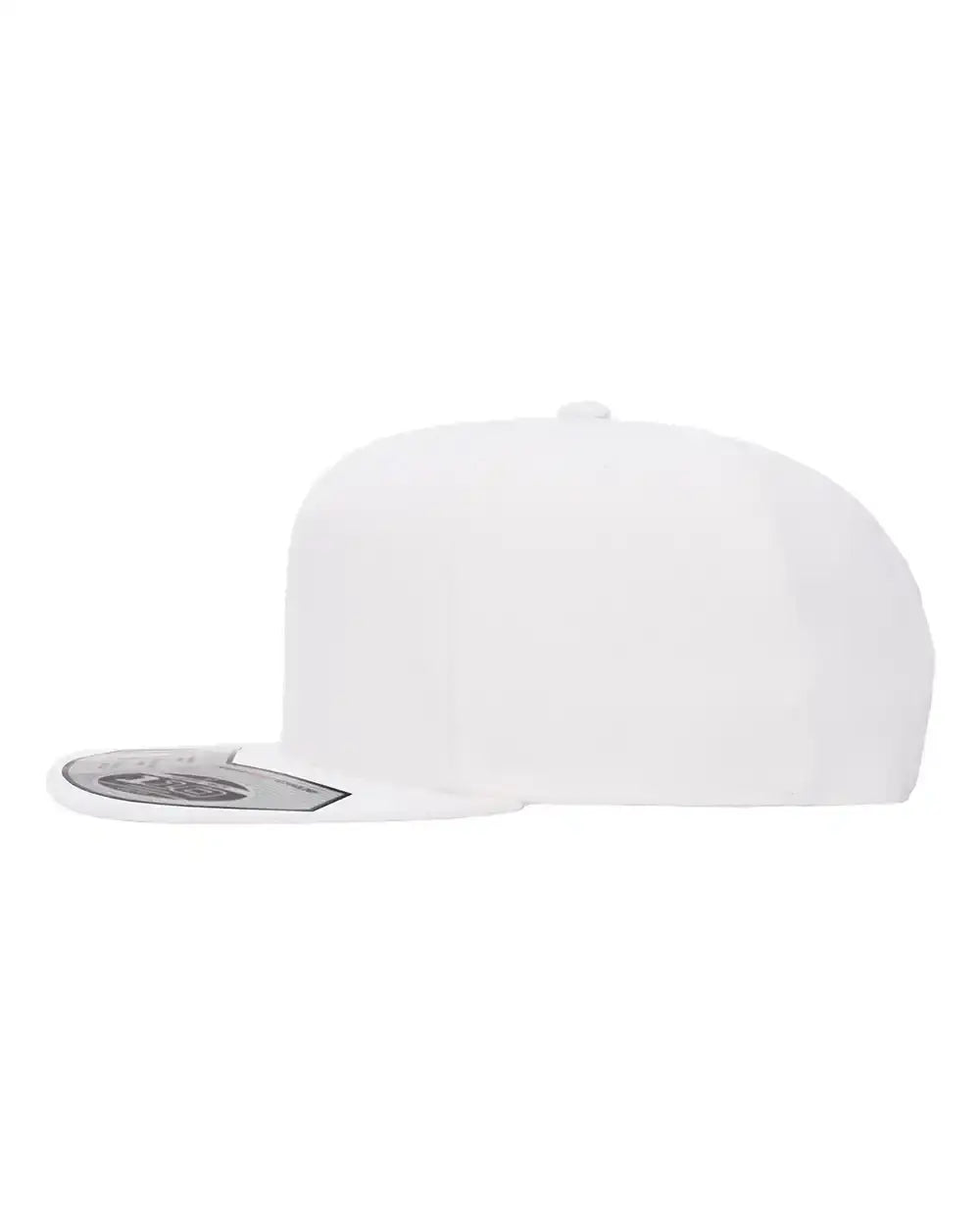 Flexfit 110F 110® Snapback Cap - White - White / One Size Fits Most
