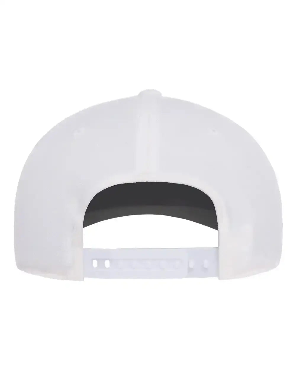 Flexfit 110F 110® Snapback Cap - White - White / One Size Fits Most