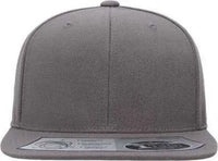 Flexfit 110F 110 Snapback Cap - Gray - Gray / One Size Fits Most