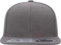 Flexfit 110F 110 Snapback Cap - Gray - Gray / One Size Fits Most