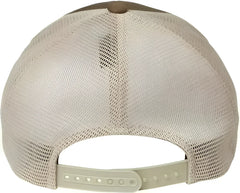Flexfit 110M 110 Mesh Back Cap Coyote Brown Khaki Brown Khaki / One Size Fits Most