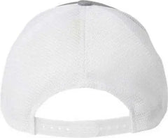 Flexfit 110M 110 Mesh-Back Cap - Heather Gray White - Gray White / One Size Fits Most