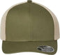 Flexfit 110M 110 Mesh Back Cap Olive Khaki Olive Khaki / One Size Fits Most