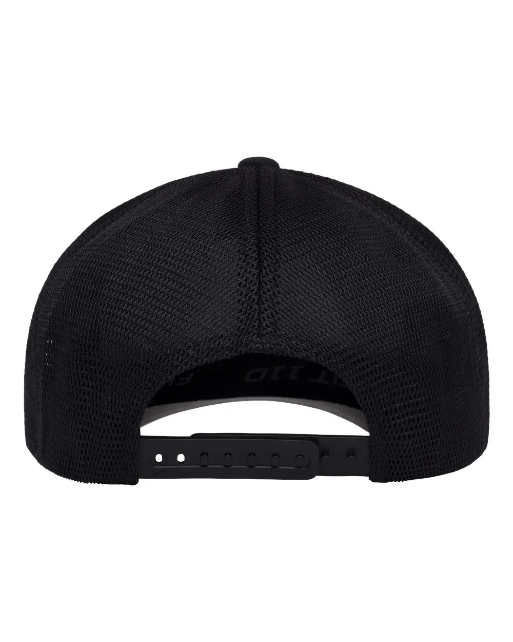 Flexfit 110M 110® Mesh-Back Cap - Black - Black / One Size Fits Most