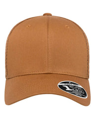 Flexfit 110M 110® Mesh-Back Cap - Caramel - Burnt Orange / One Size Fits Most