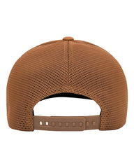 Flexfit 110M 110® Mesh-Back Cap - Caramel - Burnt Orange / One Size Fits Most