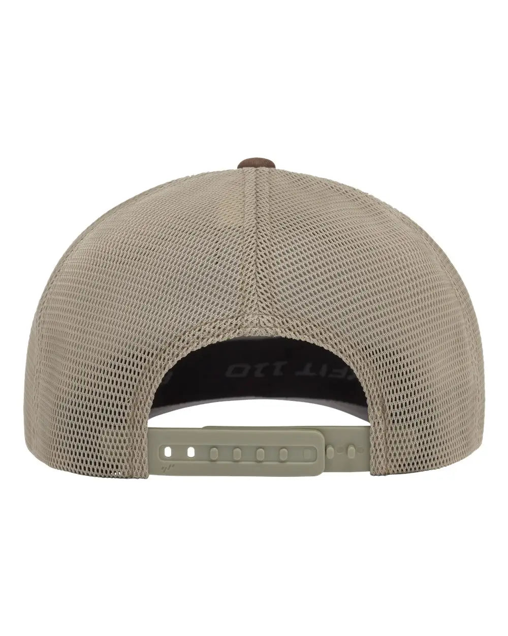Flexfit 110M 110® Mesh-Back Cap - Coyote Brown Khaki - Brown Khaki / One Size Fits Most