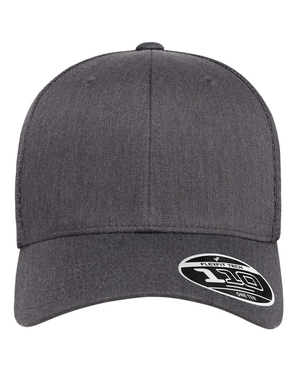 Flexfit 110M 110® Mesh-Back Cap - Dark Heather Grey - Dark Gray / One Size Fits Most