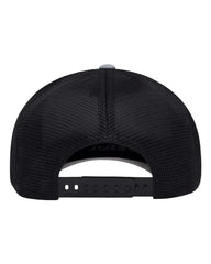 Flexfit 110M 110® Mesh-Back Cap - Heather Grey Black - Gray Black / One Size Fits Most