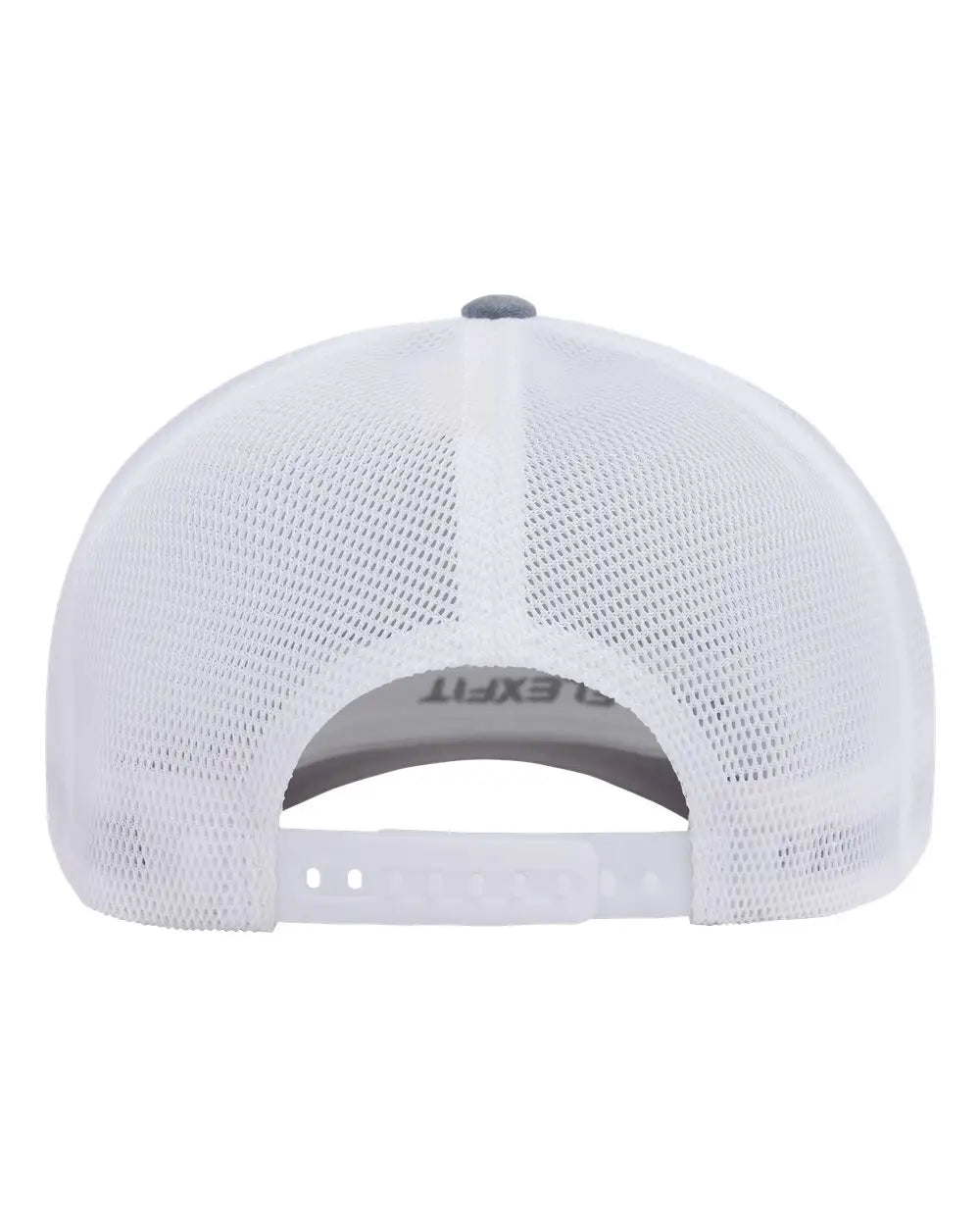 Flexfit 110M 110® Mesh-Back Cap - Heather Grey White - Gray White / One Size Fits Most