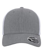 Flexfit 110M 110® Mesh-Back Cap - Heather Grey White - Gray White / One Size Fits Most