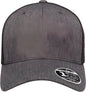 Flexfit 110M 110® Mesh-Back Cap - Melange Charcoal Black - Dark Gray Black / One Size Fits Most