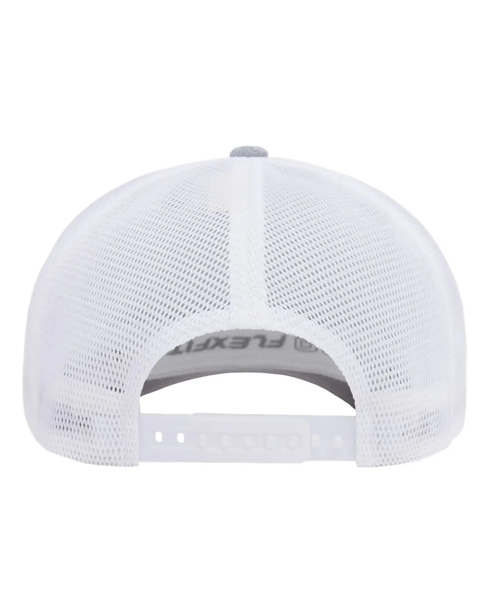 Flexfit 110M 110® Mesh-Back Cap - Melange Silver White - Light Gray Gray / One Size Fits Most