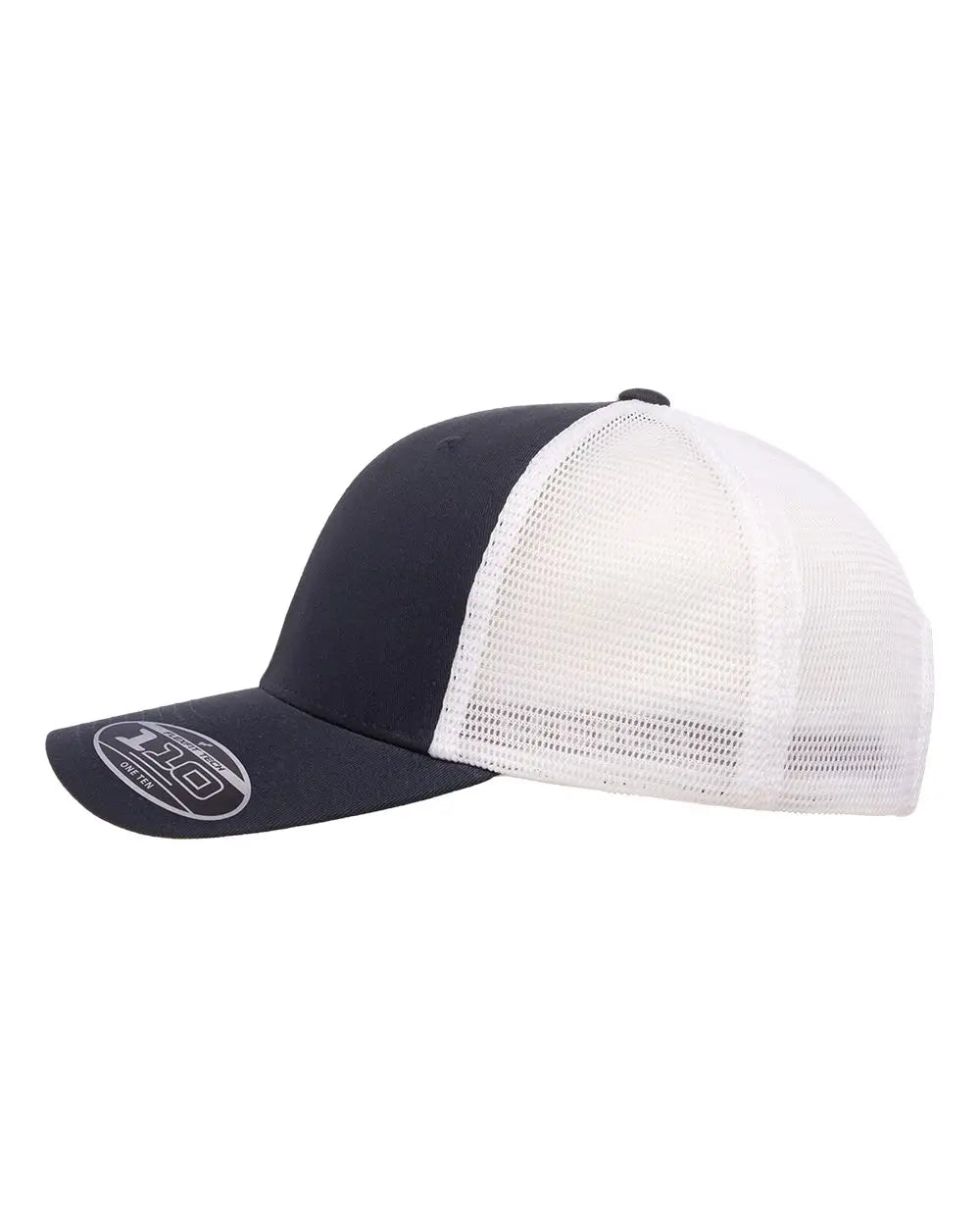 Flexfit 110M 110® Mesh-Back Cap - Navy White - Navy White / One Size Fits Most