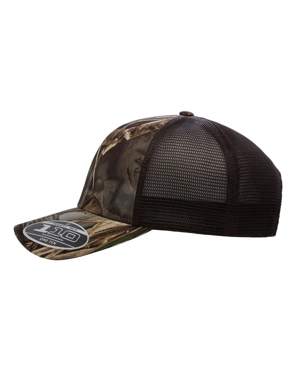 Flexfit 110M 110® Mesh-Back Cap - Realtree Max7 Brown - Realtree Brown / One Size Fits Most