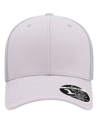 Flexfit 110M 110® Mesh-Back Cap - Silver - Gray / One Size Fits Most