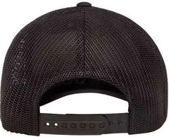 Flexfit 110R 110 Recycled Mesh Cap - Black - Black / One Size Fits Most