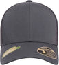 Flexfit 110R 110 Recycled Mesh Cap - Charcoal - Dark Gray / One Size Fits Most