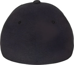 Flexfit 180 Delta Seamless Cap - Melange Blue Melange Charcoal
