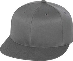Flexfit 210 Flat Bill Cap Gray