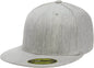 Flexfit 210 Flat Bill Cap Heather Gray Gray / 6 3/4’’ 7 1/4’’