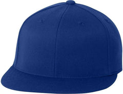 Flexfit 210 Flat Bill Cap - Royal Blue