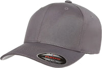 Flexfit 5001 V-Flex Twill Cap - Gray - Gray / 6 3/4’’ - 7 1/4’’