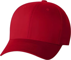 Flexfit 5001 V Flex Twill Cap Red