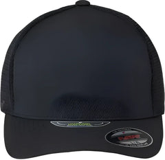 Flexfit 5511UP Unipanel Trucker Cap Black Black / S/M