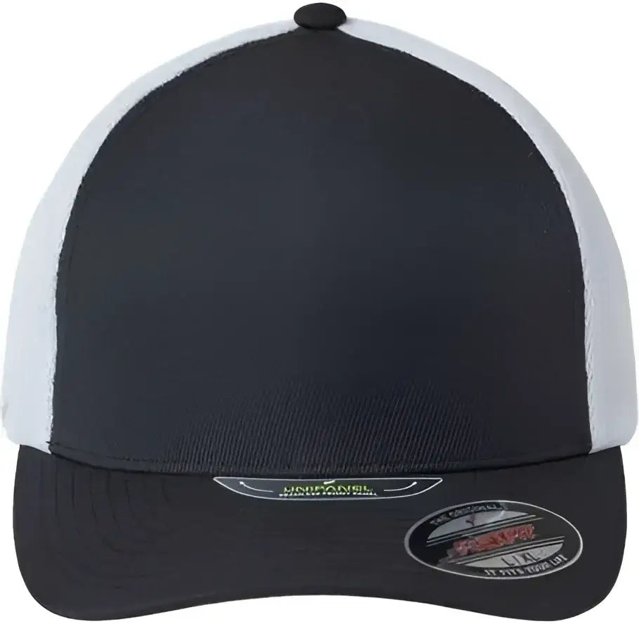 Flexfit 5511UP Unipanel Trucker Cap Black White Black White / L/XL