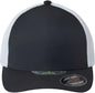 Flexfit 5511UP Unipanel Trucker Cap Black White Black White / L/XL