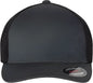 Flexfit 5511UP Unipanel Trucker Cap Dark Grey Black Dark Gray Black / 6 3/4’’ 7 1/4’’