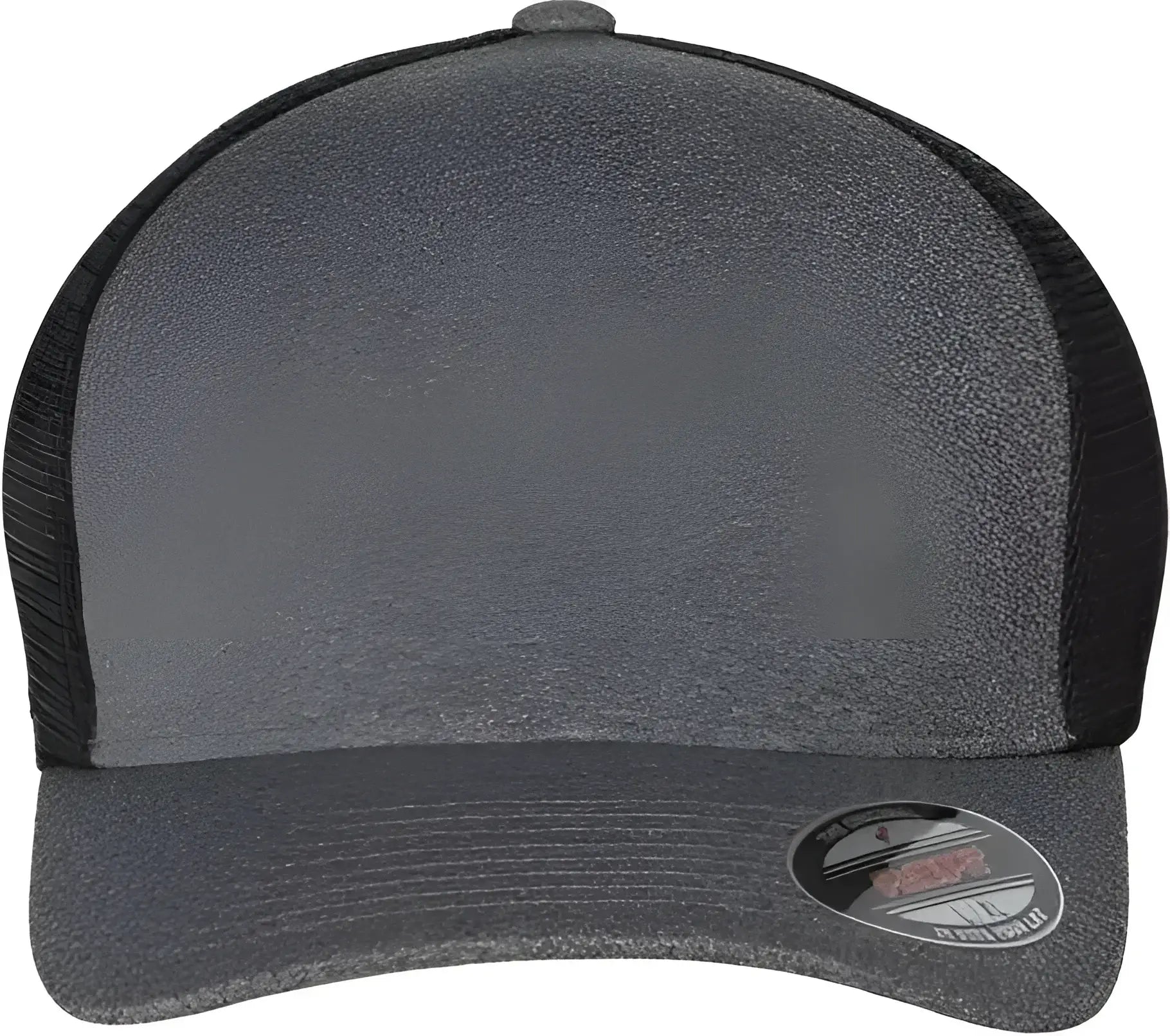 Flexfit 5511UP Unipanel Trucker Cap Heather Grey Black Gray Black / 6 3/4’’ 7 1/4’’