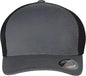 Flexfit 5511UP Unipanel Trucker Cap Heather Grey Black Gray Black / 6 3/4’’ 7 1/4’’