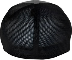 Flexfit 5511UP Unipanel Trucker Cap Heather Grey Black