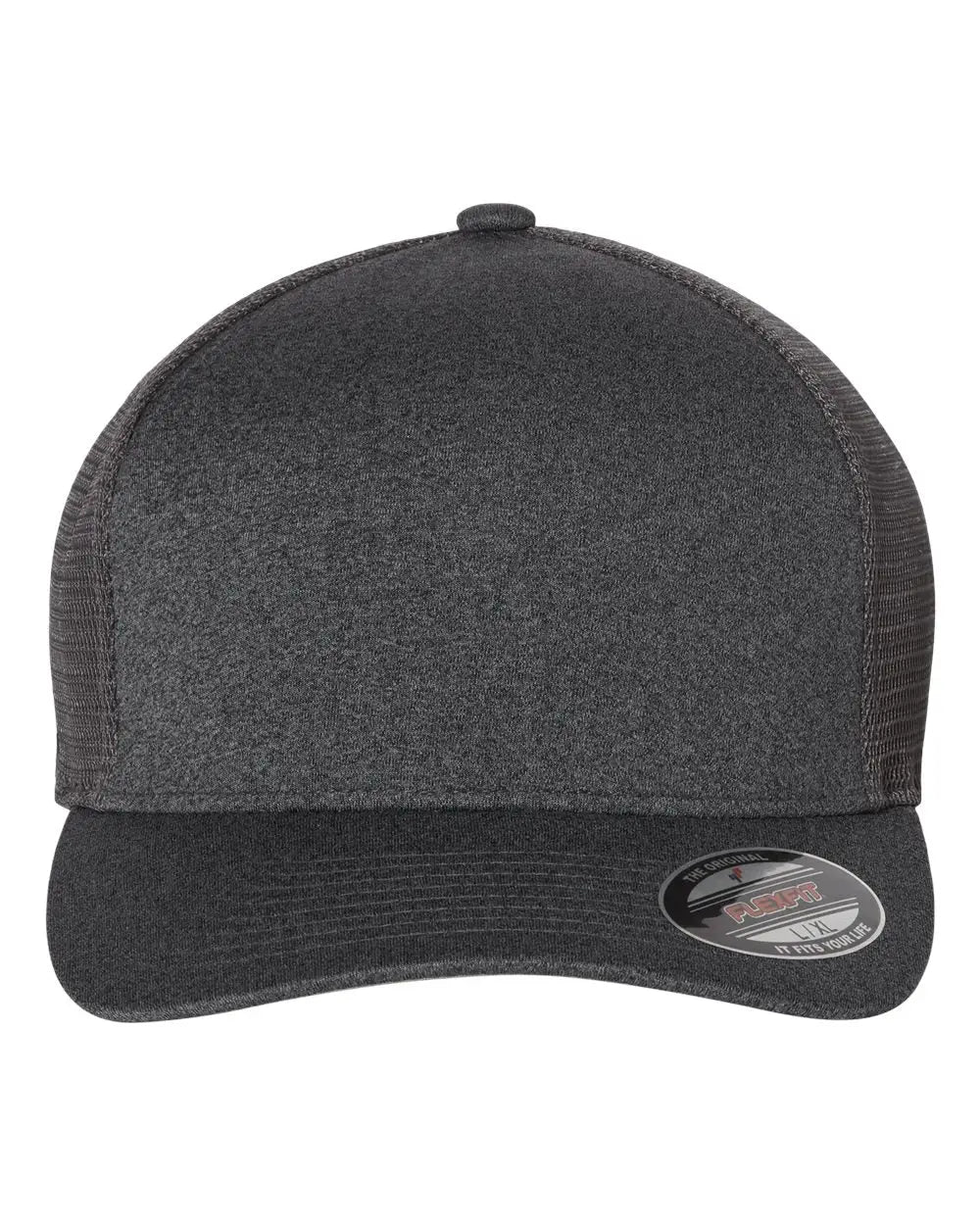 Flexfit 5511UP Unipanel™ Trucker Cap - Melange Dark Grey - Dark Gray / S/M