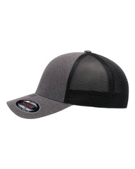 Flexfit 5511UP Unipanel™ Trucker Cap - Melange Heather Black