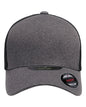 Flexfit 5511UP Unipanel™ Trucker Cap - Melange Heather Black - Gray Black / S/M
