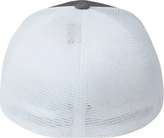 Flexfit 5511UP Unipanel Trucker Cap Melange Heather White