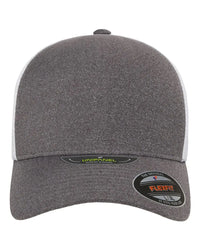 Flexfit 5511UP Unipanel™ Trucker Cap - Melange Heather White - White / S/M