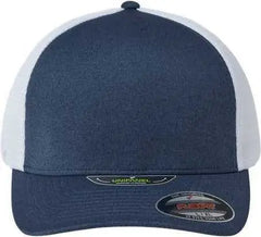 Flexfit 5511UP Unipanel Trucker Cap Melange Navy White Navy White / L/XL