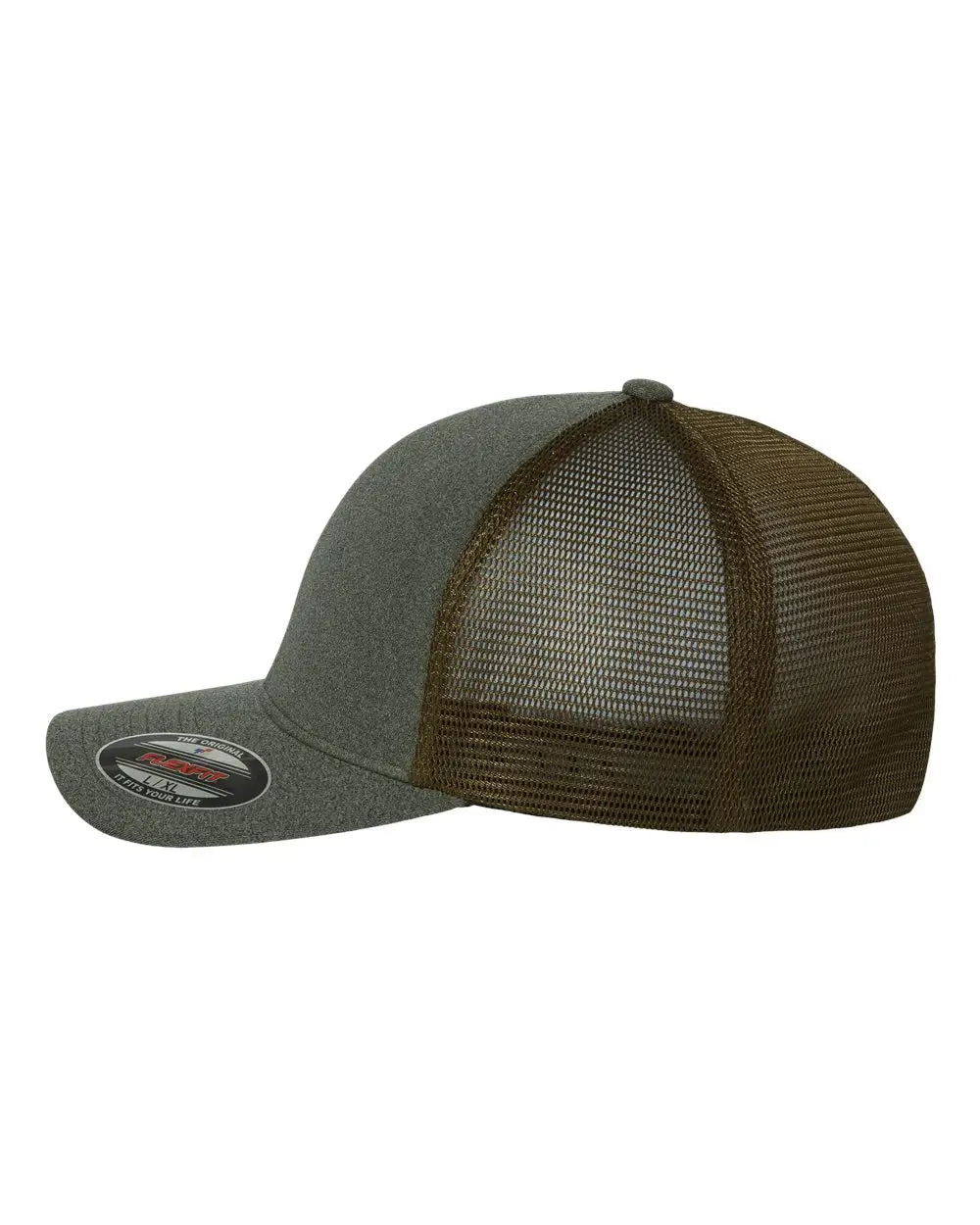Flexfit 5511UP Unipanel™ Trucker Cap - Melange Olive