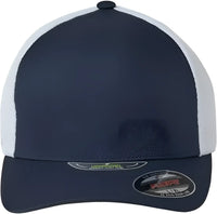 Flexfit 5511UP Unipanel Trucker Cap True Navy White Navy White / L/XL