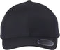 Flexfit 6100NU NU Cap Black Black / 6 3/4’’ 7 1/4’’