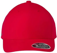 Flexfit 6110NU NU Adjustable Cap Red Red / One Size Fits Most
