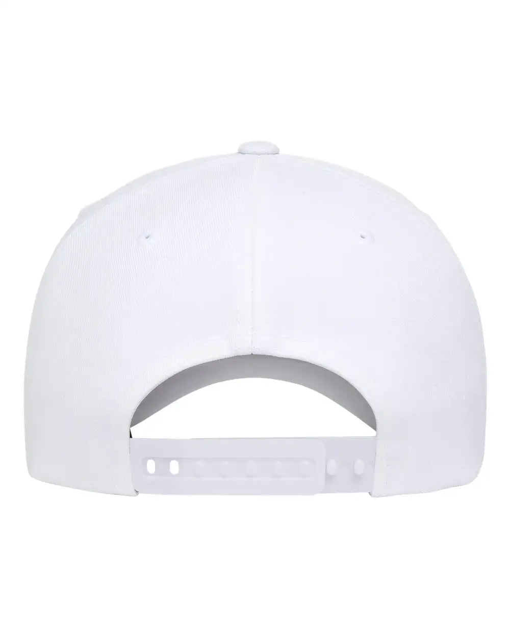 Flexfit 6110NU NU® Adjustable Cap - White - White / One Size Fits Most