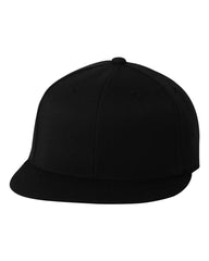 Flexfit 6210FF 210® Flat Bill Cap - Black