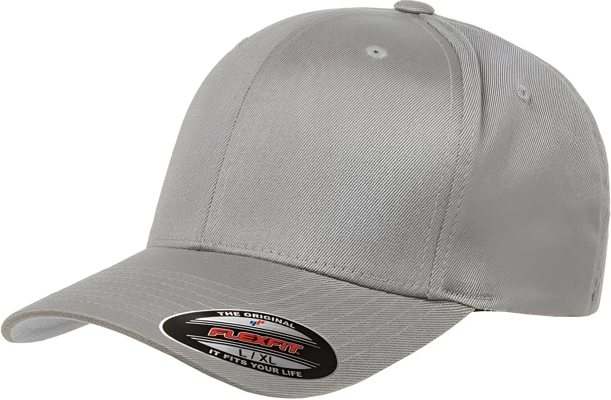 Flexfit 6277 Twill Cap Gray Gray / 6 3/4’’ 7 1/4’’